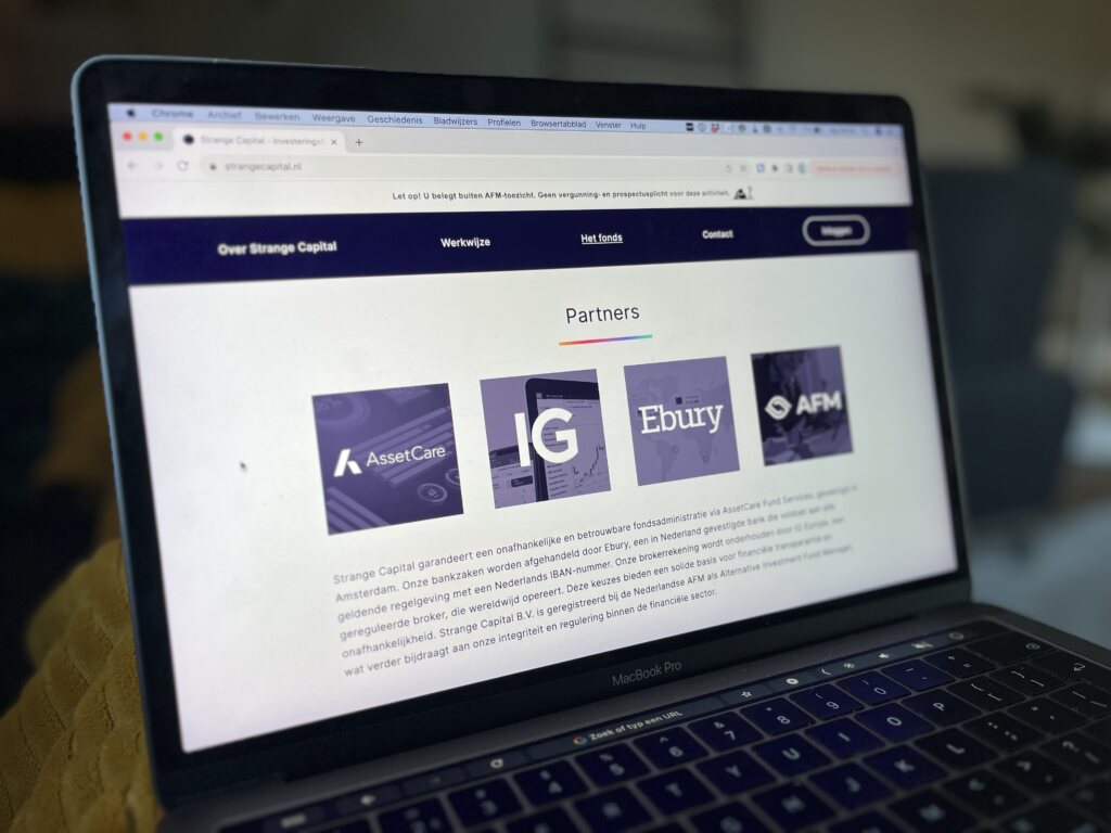 Uitgelichte afbeelding bij De partners van Strange Capital